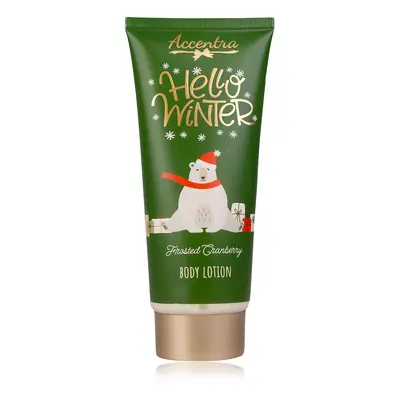 Accentra Tělové mléko Hello Winter (Body Lotion) 200 ml