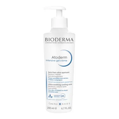 Bioderma Intenzivní gelový krém Atoderm (Ultra-Soothing Cooling Care) 200 ml