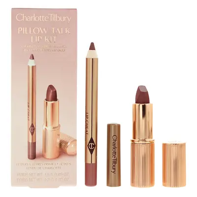 Charlotte Tilbury Sada dekorativní kosmetiky na rty Pillow Talk Medium (Lip Kit)