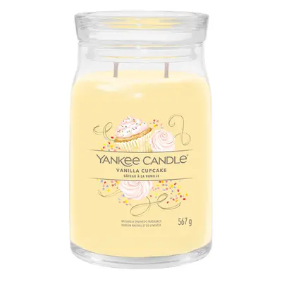 Yankee Candle Aromatická svíčka Signature sklo velké Vanilla Cupcake 567 g