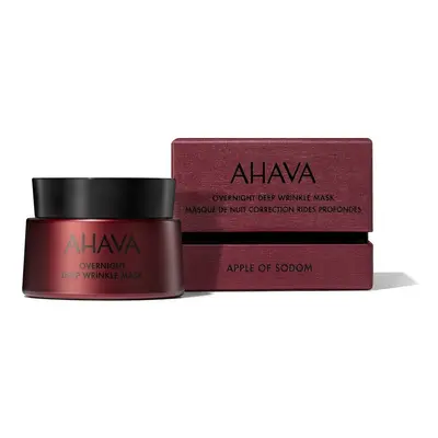 AHAVA Noční pleťová maska pro vyhlazení hlubokých vrásek Overnight (Deep Wrinkle Mask) 50 ml