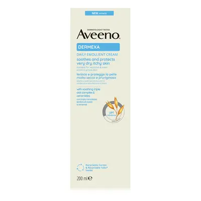 Aveeno Emolienční tělový krém bez parfemace Dermexa (Daily Emollient Cream) 200 ml