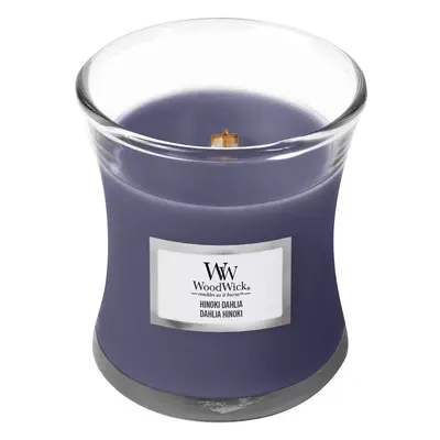 WoodWick Vonná svíčka váza Hinoki Dahlia 85 g