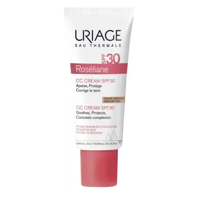 Uriage CC krém pro citlivou pleť se sklonem k začervenání SPF 30 Roséliane (CC Cream SPF 30) 40 