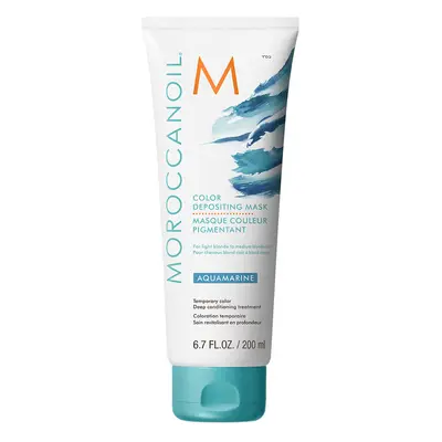 Moroccanoil Tónující maska na vlasy Aquamarine (Color Depositing Mask) 30 ml