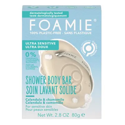 Foamie Tuhá sprchová péče Ultra Sensitive (Shower Body Bar) 80 g