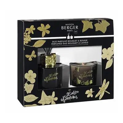 Maison Berger Paris Dárková sada Lolita Lempicka difuzér 80 ml + svíčka 80 g černá