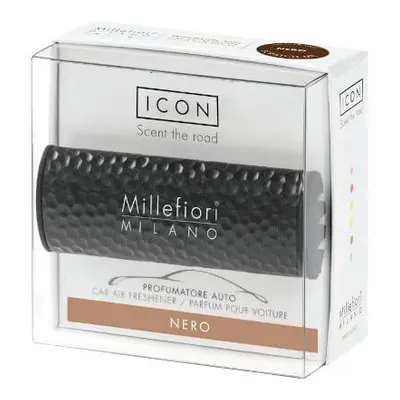 Millefiori Milano Vůně do auta Icon Metallo Nero 47 g