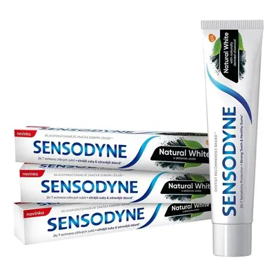 Sensodyne Zubní pasta Natural White Trio 3 x 75 ml