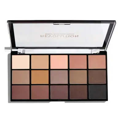 Revolution Paletka očních stínů Re-Loaded (Palette Basic Mattes) 15 x 1,1 g Basic Mattes