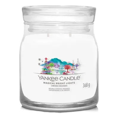 Yankee Candle Aromatická svíčka Signature sklo střední Magical Bright Lights 368 g