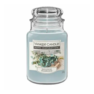 Yankee Candle Vonná svíčka Home Inspiration velká Fresh Eucalyptus 538 g