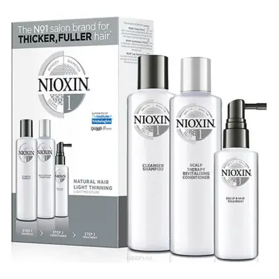 Nioxin Dárková sada pro jemné mírně řídnoucí přírodní vlasy System 1