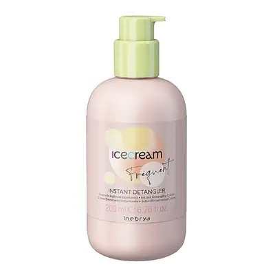 Inebrya Bezoplachová péče pro rozčesávání vlasů Ice Cream Frequent (Instant Detangler) 200 ml