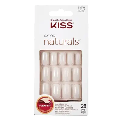 KISS Přírodní nehty vhodné pro lakování 65996 Salon Naturals (Nails) 28 ks