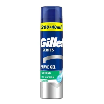 Gillette Gel na holení Series Sensitive (Shave Gel) 240 ml