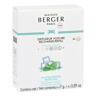 Maison Berger Paris Náhradní náplň do difuzéru do auta Mátová voda Water Mint (Car Diffuser Rech