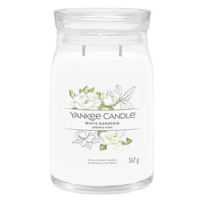 Yankee Candle Aromatická svíčka Signature sklo velké White Gardenia 567 g