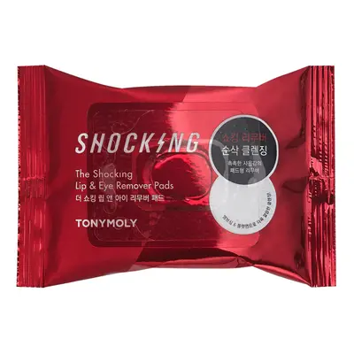 Tony Moly Odličovací tampony The Shocking (Lip & Eye Remover Pads) 55 g