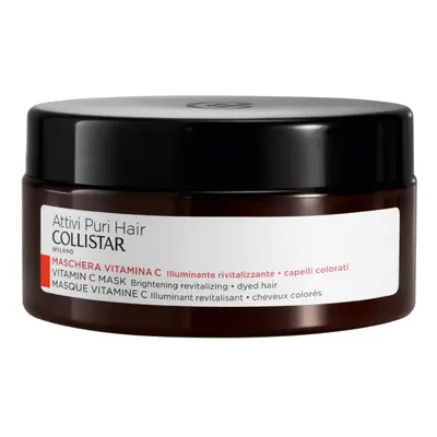 Collistar Rozjasňující maska pro barvené vlasy s vitaminem C (Brightening Revitalizing Mask) 200