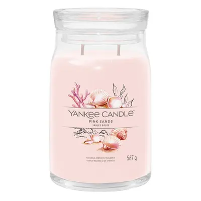 Yankee Candle Aromatická svíčka Signature sklo velké Pink Sands 567 g