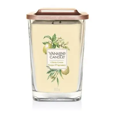 Yankee Candle Aromatická svíčka velká hranatá Citrus Grove 552 g