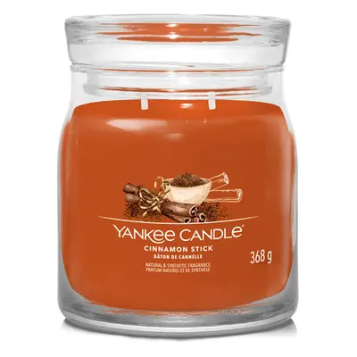 Yankee Candle Aromatická svíčka Signature sklo střední Cinnamon Stick 368 g