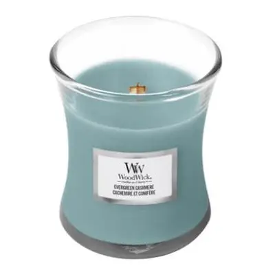 WoodWick Vonná svíčka váza Evergreen Cashmere 85 g