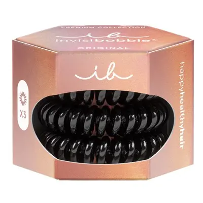 Invisibobble Gumička do vlasů Original Premium True Black 3 ks