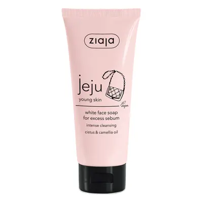 Ziaja Bílé mýdlo na obličej Jeju (White Face Soap) 75 ml