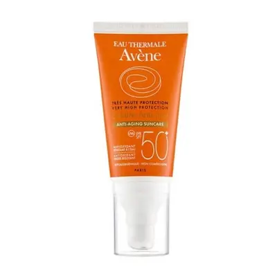 Avène Opalovací krém proti vráskám na citlivou pleť SPF 50+ (Anti-Aging Sun Care) 50 ml