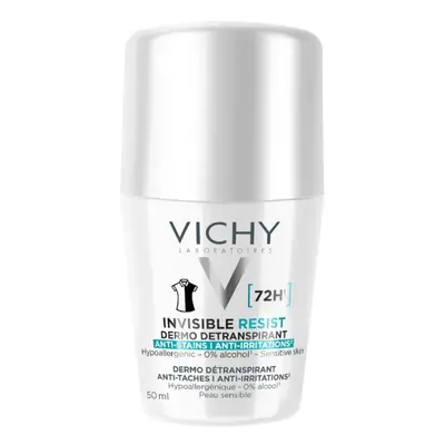 Vichy Kuličkový antiperspirant Invisible Resist 72H (Antiperspirant) 50 ml