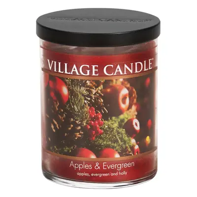 Village Candle Vonná svíčka Apples & Evergreen 396 g