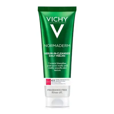 Vichy Čisticí sérum pro denní peeling pleti Normaderm (Serum-In-Cleanser Daily Peeling) 125 ml