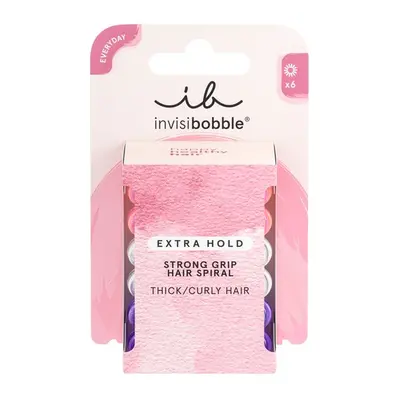 Invisibobble Gumička do vlasů Extra Hold Twirl Boss 6 ks