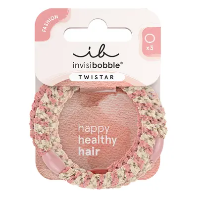 Invisibobble Gumička Twistar Blush Braids 3 ks