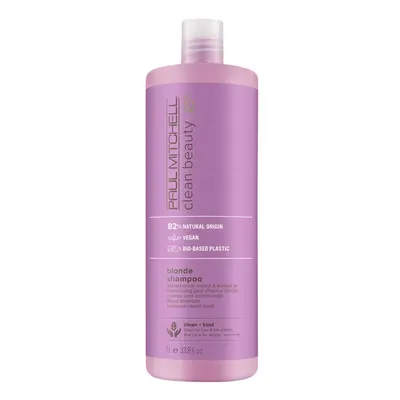 Paul Mitchell Šampon neutralizující žluté tóny Clean Beauty (Blonde Shampoo) 1000 ml