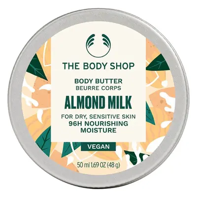 The Body Shop Tělové máslo pro suchou a citlivou pokožku Almond Milk (Body Butter) 50 ml