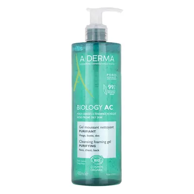 A-DERMA Jemný čisticí pěnivý gel Biology AC (Cleansing Foaming Gel) 400 ml