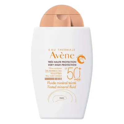 Avène Tónovací minerální fluid SPF 50+ (Tinted Mineral Fluid) 40 ml