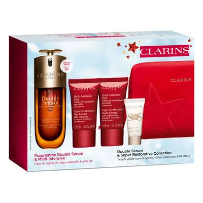 Clarins Dárková sada Double Serum & Super Restorative Collection