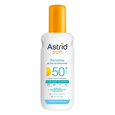 Astrid Mléko ve spreji na opalování Sensitiv SPF 50+ Sun 150 ml