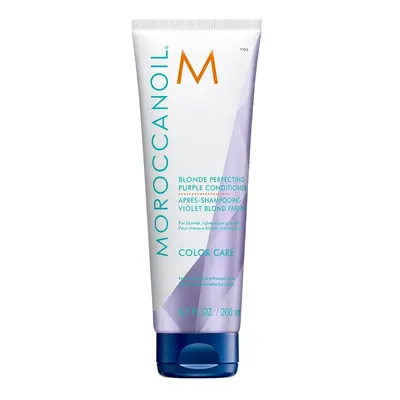 Moroccanoil Kondicionér neutralizující žluté tóny vlasů Color Care (Blonde Perfecting Purple Con