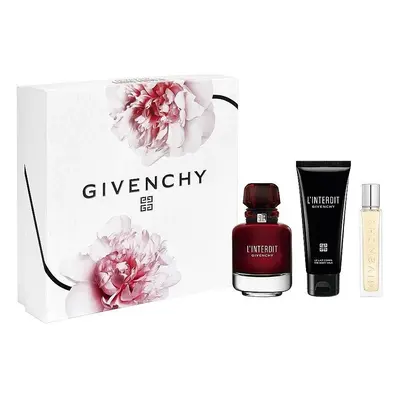 Givenchy L´Interdit Rouge - EDP 80 ml + tělové mléko 75 ml + EDP 12,5 ml