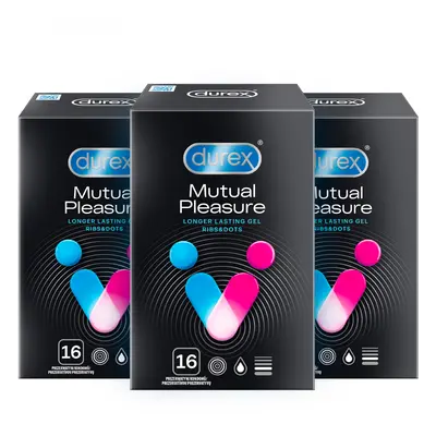 Durex Kondomy Mutual Pleasure 2+1