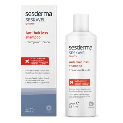 Sesderma Preventivní péče proti vypadávání vlasů Seskavel (Anti-Hair Loss Shampoo) 200 ml