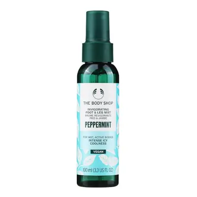 The Body Shop Povzbuzující sprej na nohy Peppermint (Invigorating Foot & Leg Mist) 100 ml