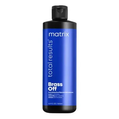 Matrix Maska na vlasy neutralizující žluté a mosazné tóny Brass Off (Neutralizing Mask) 500 ml