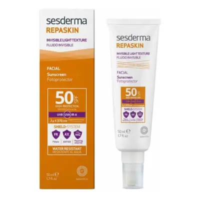 Sesderma Pleťový fluid neviditelná fotoochrana SPF 50 Repaskin (Invisible Light Texture Facial S