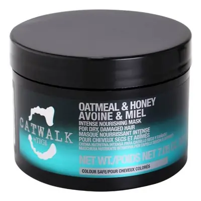 Tigi Intenzivní vyživující maska pro suché a poškozené vlasy Catwalk Oatmeal & Honey (Intense No